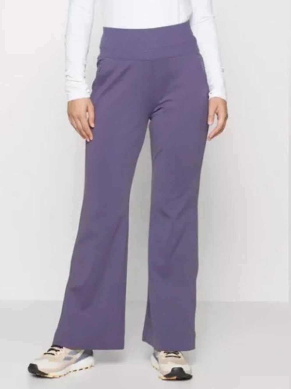 BOGO! Athleta Venice Wide Leg Split Hem Pants Purple Size XS